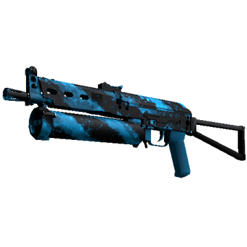 StatTrak™ PP-Bizon | Blue Streak (Minimal Wear)