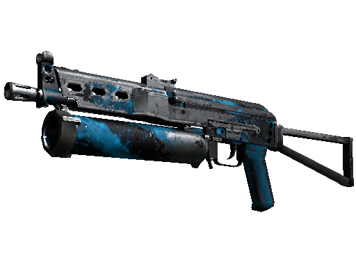 PP-Bizon | Blue Streak (Battle-Scarred)