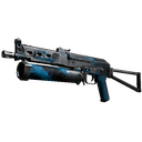 StatTrak™ PP-Bizon | Blue Streak (Battle-Scarred)