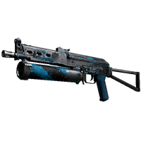 PP-Bizon | Blue Streak (Battle-Scarred)