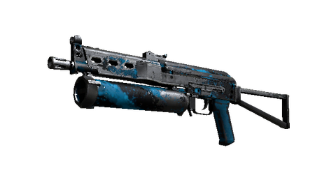 PP-Bizon | Blue Streak (Battle-Scarred)