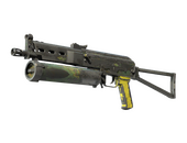 StatTrak™ PP-Bizon | Jungle Slipstream (Battle-Scarred)