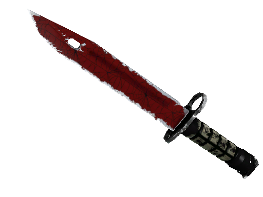 ★ StatTrak™ Bayonet | Crimson Web (Well-Worn)