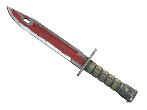 ★ StatTrak™ Bayonet | Crimson Web (Battle-Scarred)