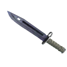 ★ Bayonet | Blue Steel (Well-Worn)