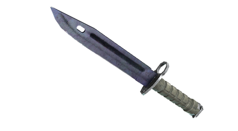 ★ Bayonet | Blue Steel (Well-Worn)