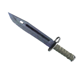 free csgo skin ★ StatTrak™ Bayonet | Blue Steel (Minimal Wear)