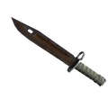 ★ Bayonet | Rust Coat (Battle-Scarred)