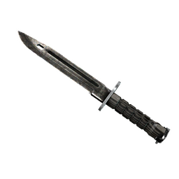 ★ StatTrak™ Bayonet | Black Laminate (Battle-Scarred)