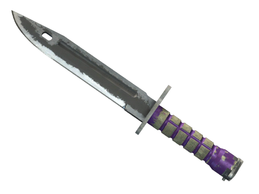 ★ StatTrak™ Bayonet | Ultraviolet (Battle-Scarred)