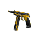 CZ75-Auto | Yellow Jacket (Battle-Scarred)