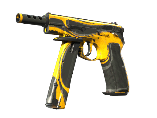 StatTrak™ CZ75-Auto | Yellow Jacket (Minimal Wear)