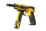 CZ75-Auto | Yellow Jacket (Battle-Scarred)