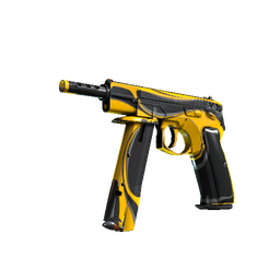 StatTrak™ CZ75-Auto | Yellow Jacket (Well-Worn)