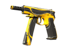 StatTrak™ CZ75-Auto | Yellow Jacket (Well-Worn)