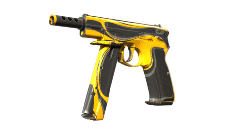 CZ75-Auto | Yellow Jacket (Field-Tested)