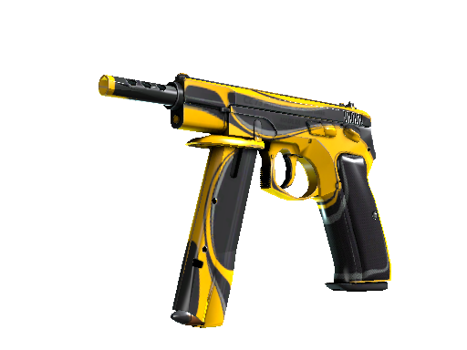 StatTrak™ CZ75-Auto | Yellow Jacket (Factory New)