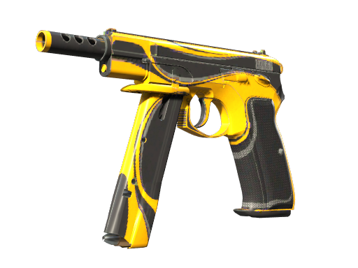 StatTrak™ CZ75-Auto | Yellow Jacket (Minimal Wear)