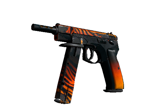 StatTrak™ CZ75-Auto | Tigris (Battle-Scarred)