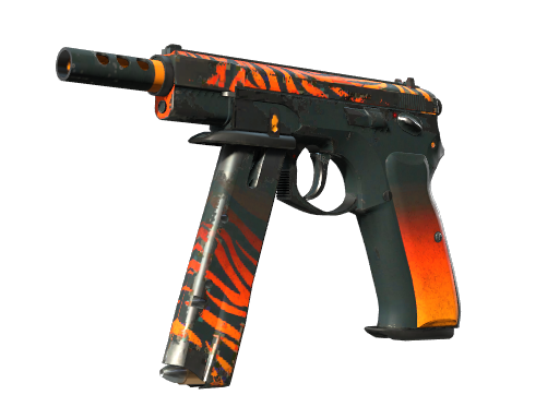 StatTrak™ CZ75-Auto | Tigris (Battle-Scarred)