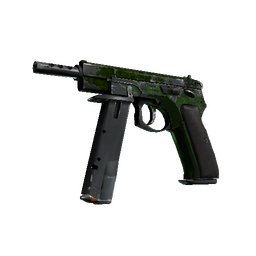 CZ75-Auto | Emerald Quartz (Battle-Scarred)