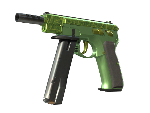 CZ75 기관권총 | Emerald Quartz (거의 깨끗한)