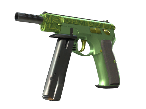 CZ75-Auto | Emerald Quartz (Com Pouco Uso)