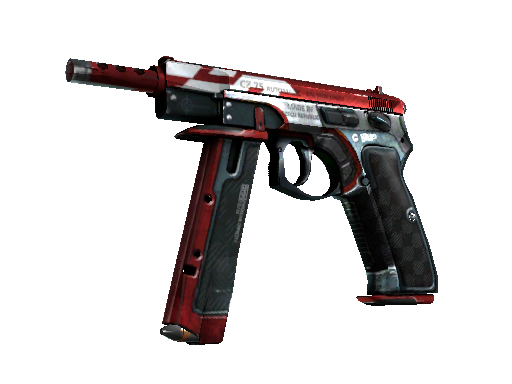 Image for the CZ75-Auto | Red Astor weapon skin in Counter Strike 2