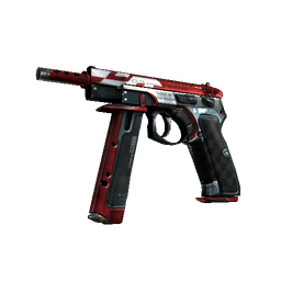 free csgo skin CZ75-Auto | Red Astor (Well-Worn)