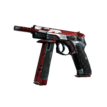 CZ75-Auto | Red Astor (Field-Tested)