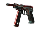 CZ75-Auto | Red Astor (Well-Worn)