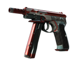 CZ75-Auto | Красный ястреб (Немного поношенное)