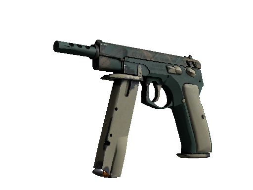 CZ75-Auto | Green Plaid (Well-Worn)