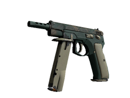 CZ75-Auto | Green Plaid (Battle-Scarred)