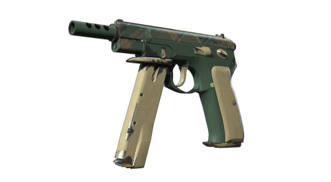 CZ75-Auto | Green Plaid (Field-Tested)