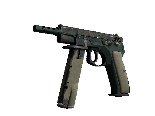 CZ75-Auto | Green Plaid (Battle-Scarred)