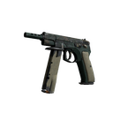 CZ75-Auto | Green Plaid (Battle-Scarred)