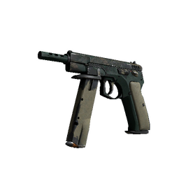 CZ75-Auto | Green Plaid (Battle-Scarred)