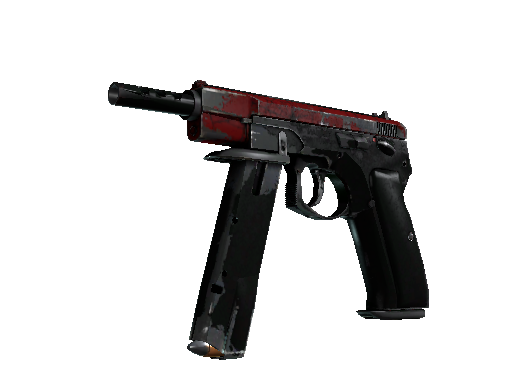 StatTrak™ CZ75-Auto | Crimson Web (Battle-Scarred)