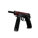 StatTrak™ CZ75-Auto | Crimson Web (Battle-Scarred)