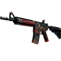 StatTrak™ M4A4 | Tooth Fairy (Well-Worn)