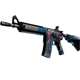 free cs2 skins StatTrak™ M4A4 | Temukau (Battle-Scarred)