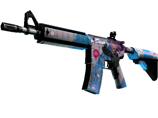 Image for the M4A4 | Temukau weapon skin in Counter Strike 2