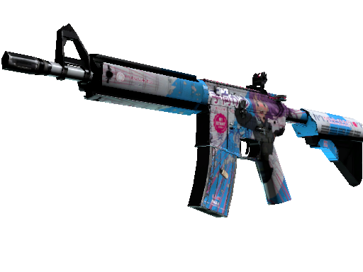 StatTrak™ M4A4 | Temukau (Well-Worn)