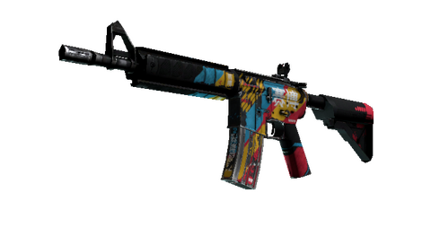 M4A4 | Cyber Security (Battle-Scarred)