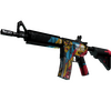 M4A4 | Cyber Security <br>(Battle-Scarred)