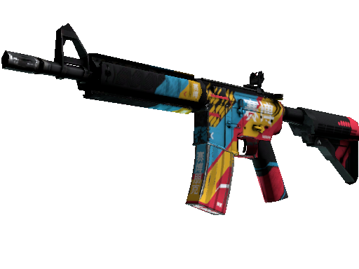Image for the M4A4 | Cyber Security weapon skin in Counter Strike 2