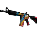 M4A4 | Cyber Security (Well-Worn)