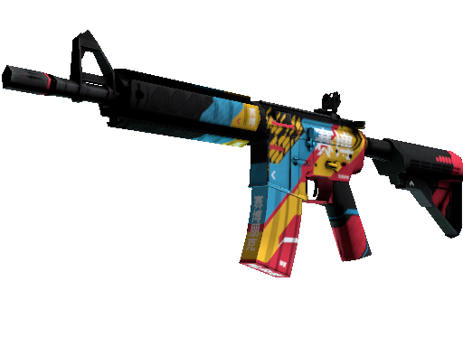 StatTrak™ M4A4 | Cyber Security (Minimal Wear)