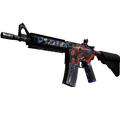 StatTrak™ M4A4 | 龍王 (Dragon King) (Battle-Scarred)